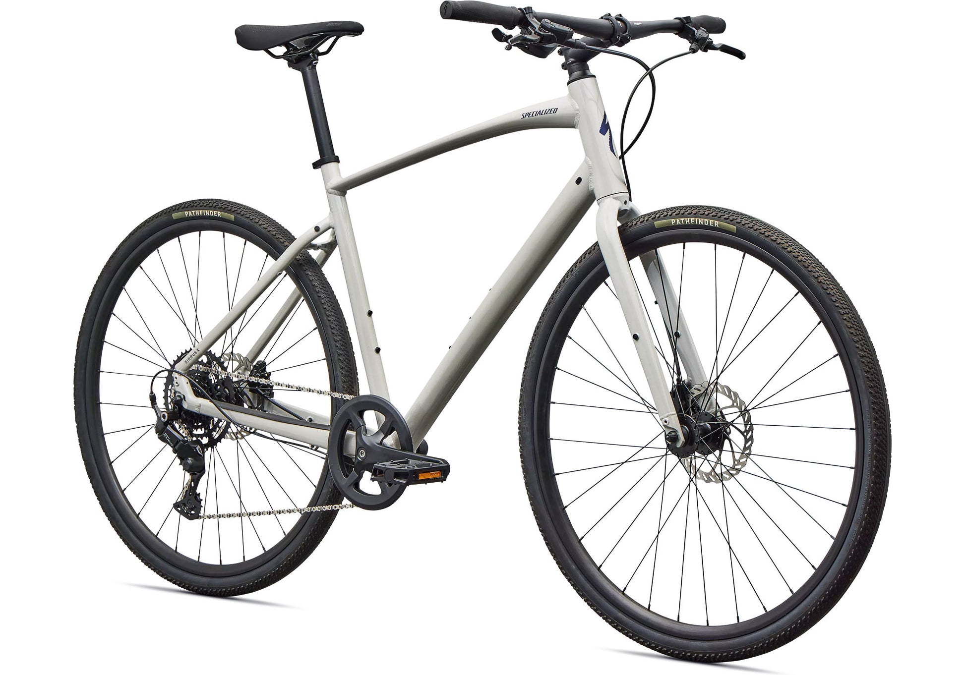 2026 Specialized Sirrux X 2.0 Unisex Fitness/Urban Bike, Gloss Dolomite Metallic image 1