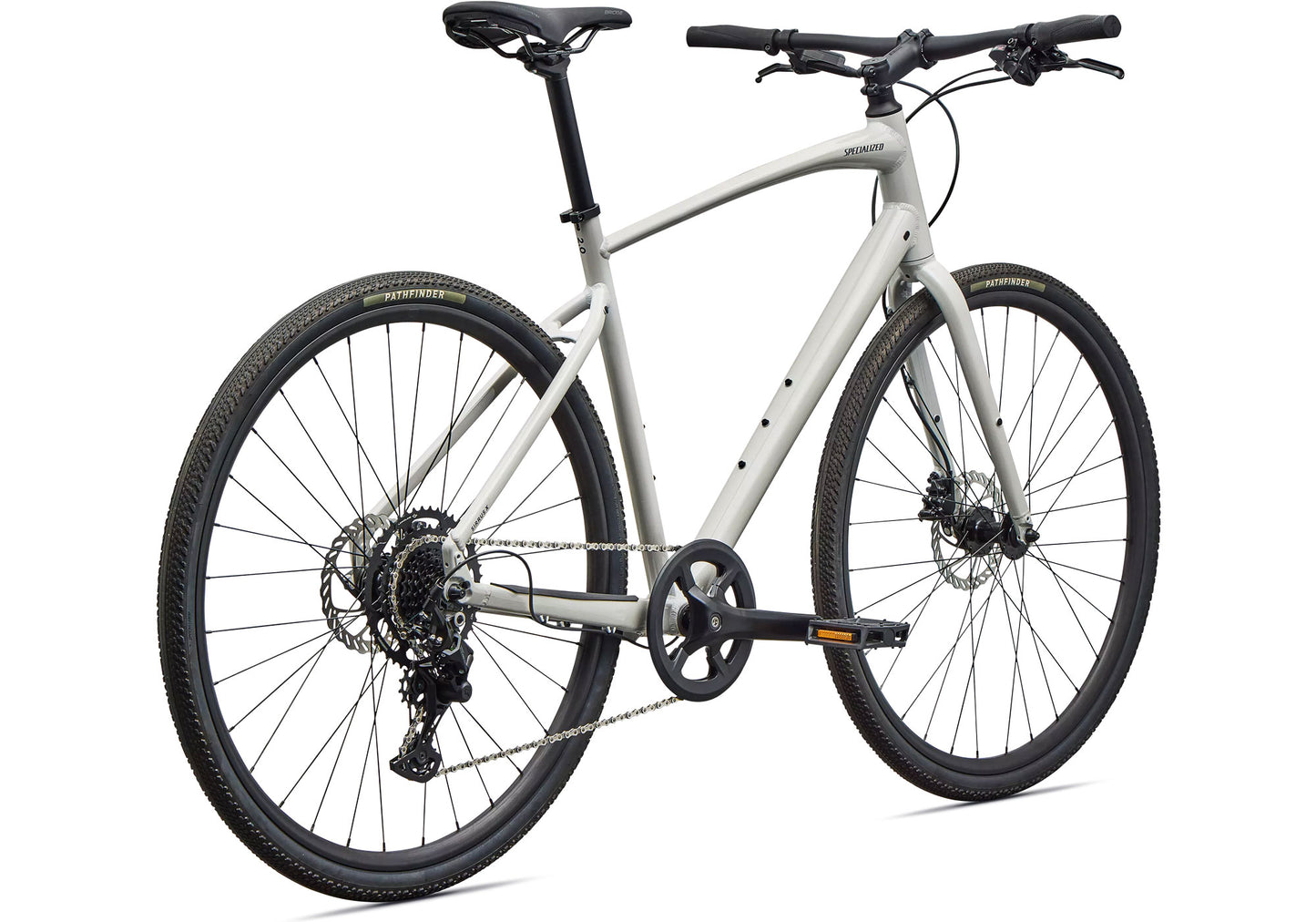 2026 Specialized Sirrux X 2.0 Unisex Fitness/Urban Bike, Gloss Dolomite Metallic image 3