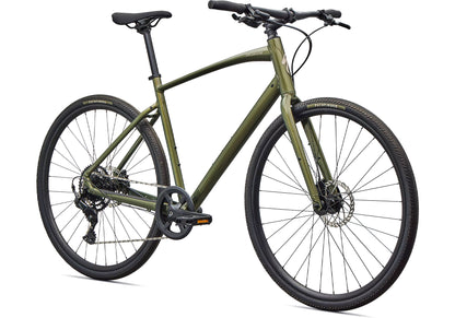 2026 Specialized Sirrux X 2.0, Unisex Fitness/Urban Bike, Gloss Laurel Green image 1