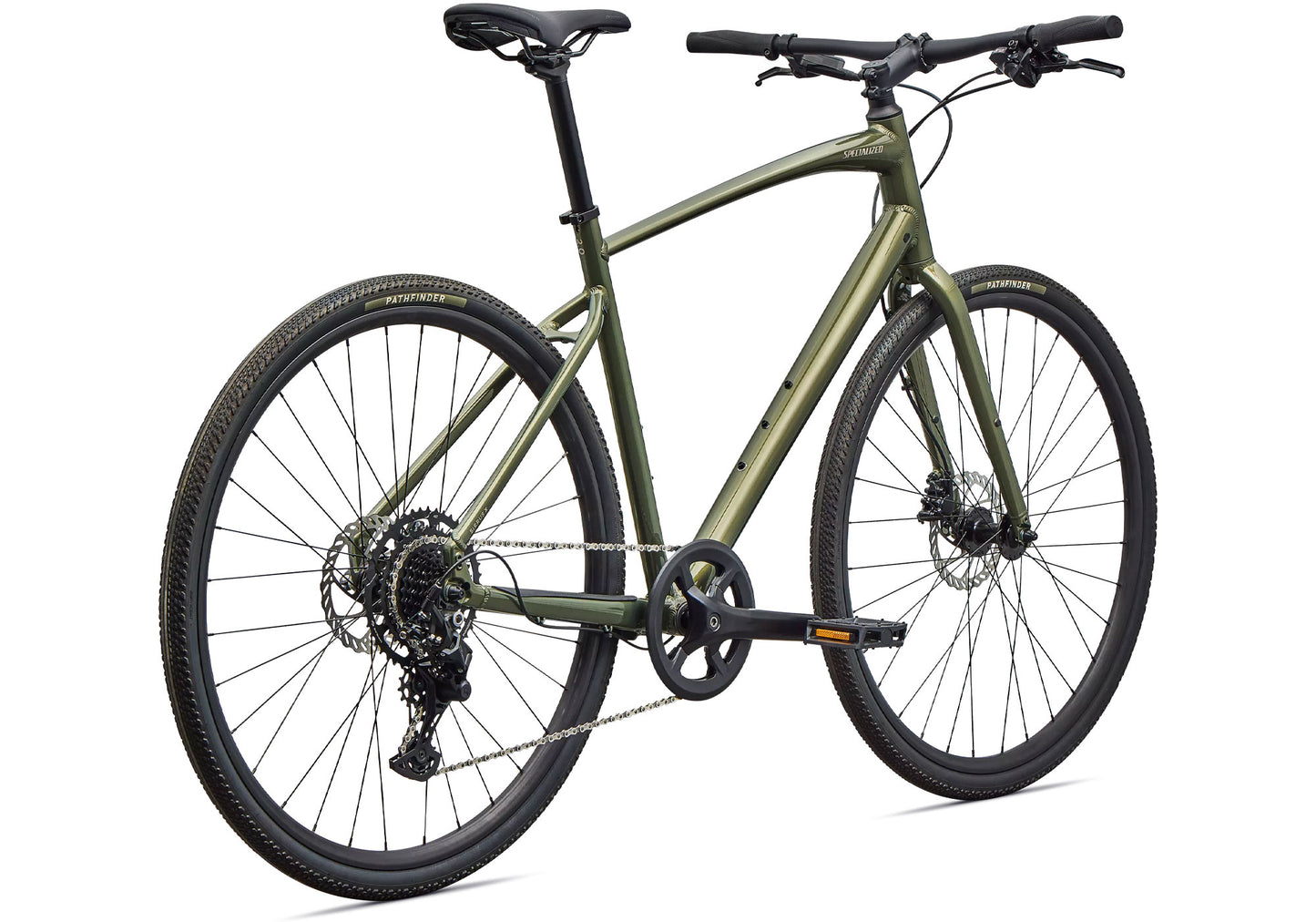 2026 Specialized Sirrux X 2.0, Unisex Fitness/Urban Bike, Gloss Laurel Green image 3