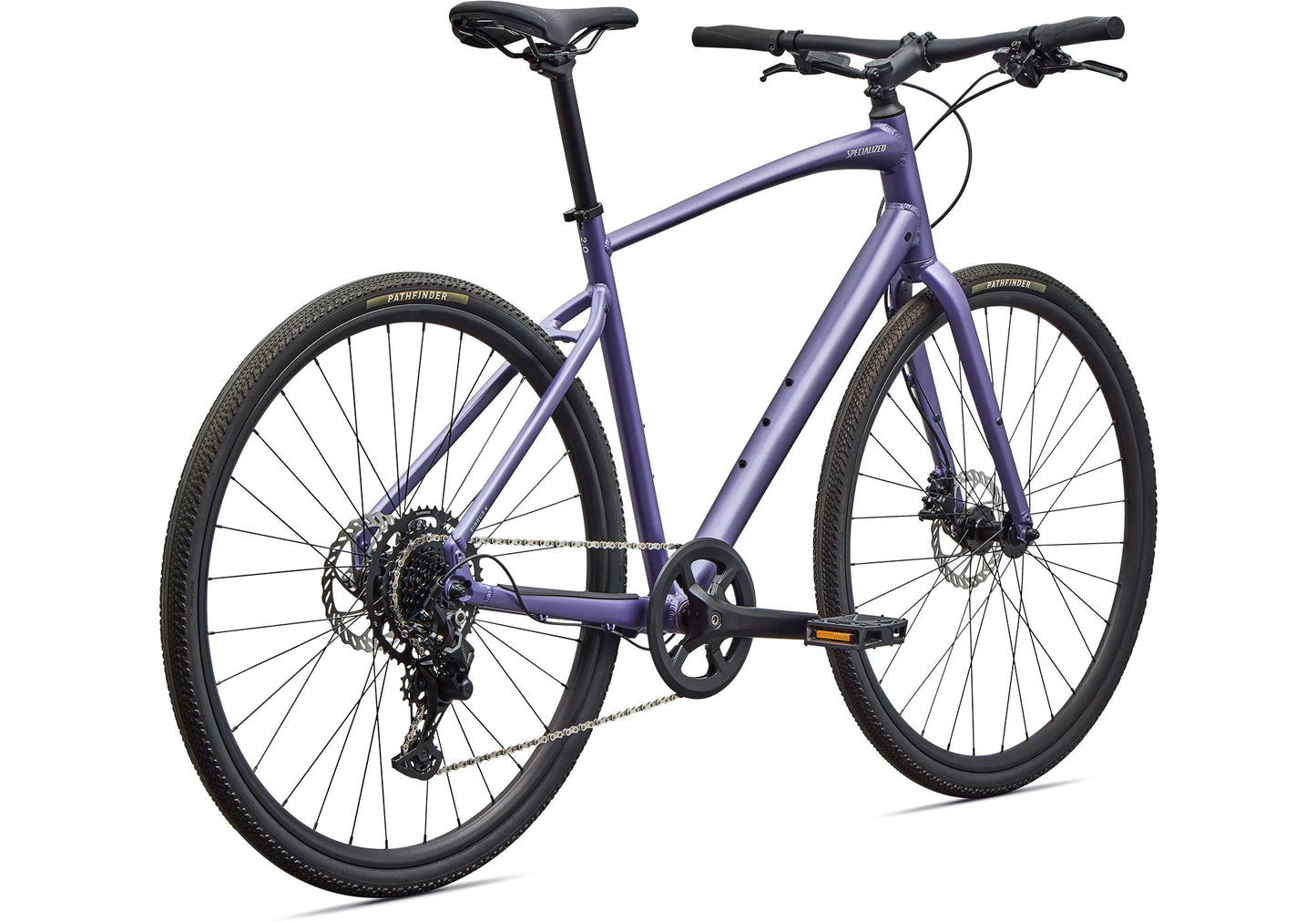 2026 Specialized Sirrux X 2.0 Unisex Urban/Fitness Bike, Satin Mauve Metallic image 2