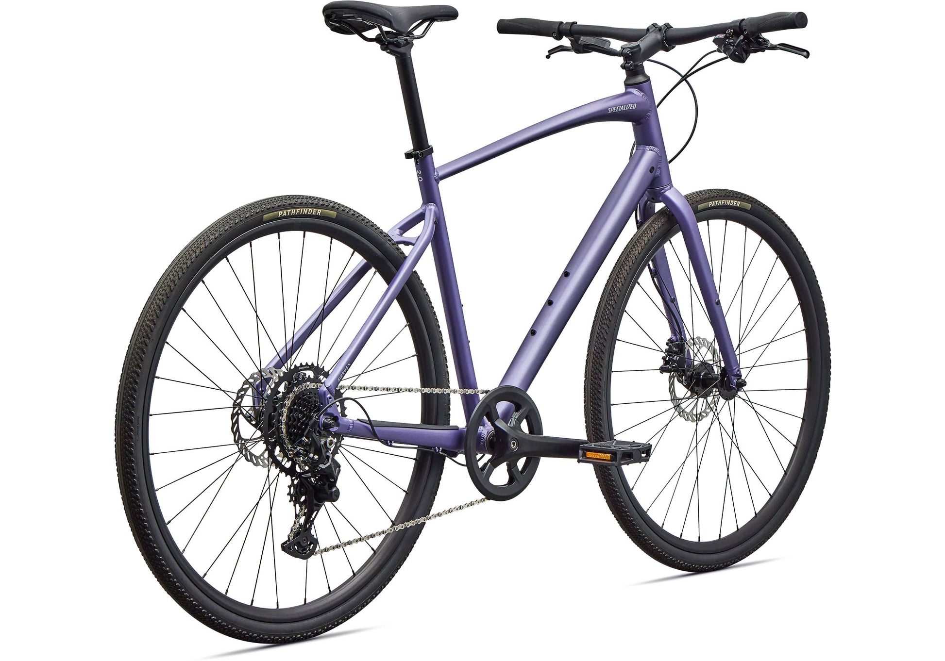 2026 Specialized Sirrux X 2.0 Unisex Urban/Fitness Bike, Satin Mauve Metallic image 2