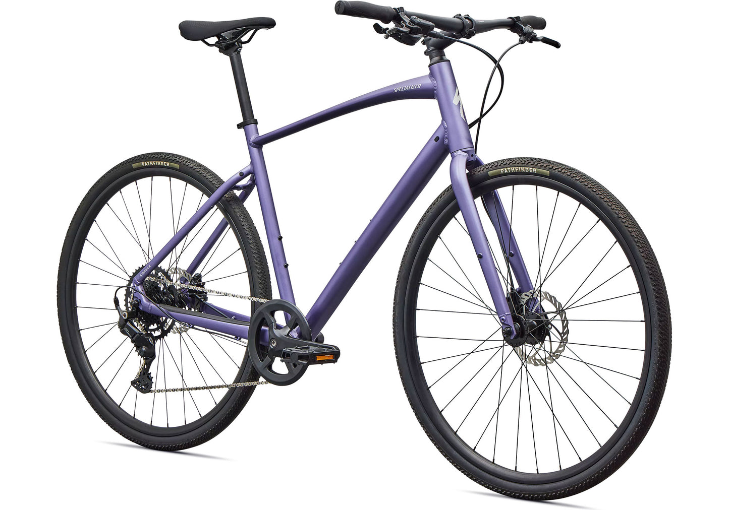 2026 Specialized Sirrux X 2.0 Unisex Urban/Fitness Bike, Satin Mauve Metallic image 1