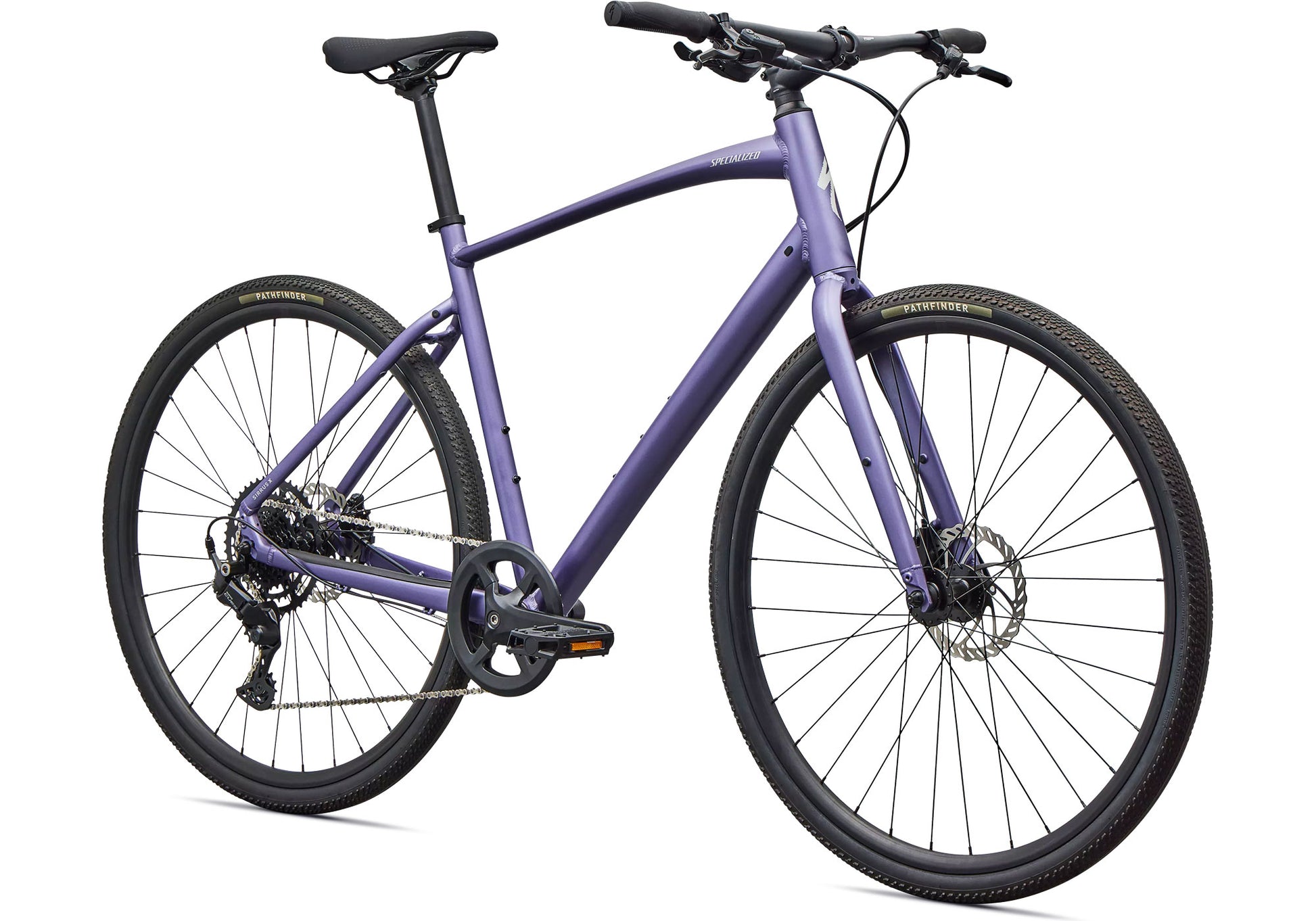 2026 Specialized Sirrux X 2.0 Unisex Urban/Fitness Bike, Satin Mauve Metallic image 1