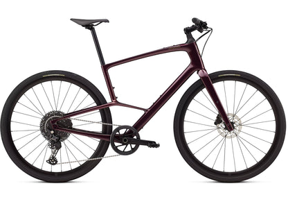 2026 Specialized Sirrus X 5.0 Unisex Urban/Fitness Bike, Gloss Bordeaux Metallic image 3