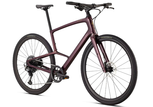 2026 Specialized Sirrus X 5.0 Unisex Urban/Fitness Bike, Gloss Bordeaux Metallic image 1