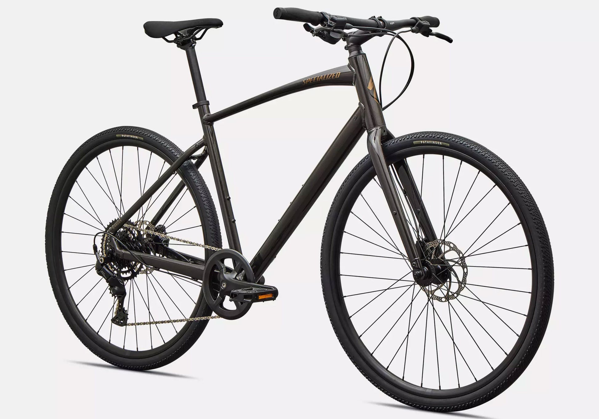 2027 Specialized Sirrus X 2.0 Unisex Urban/Fitness Bike, Gloss Metallic Obsidian image 1