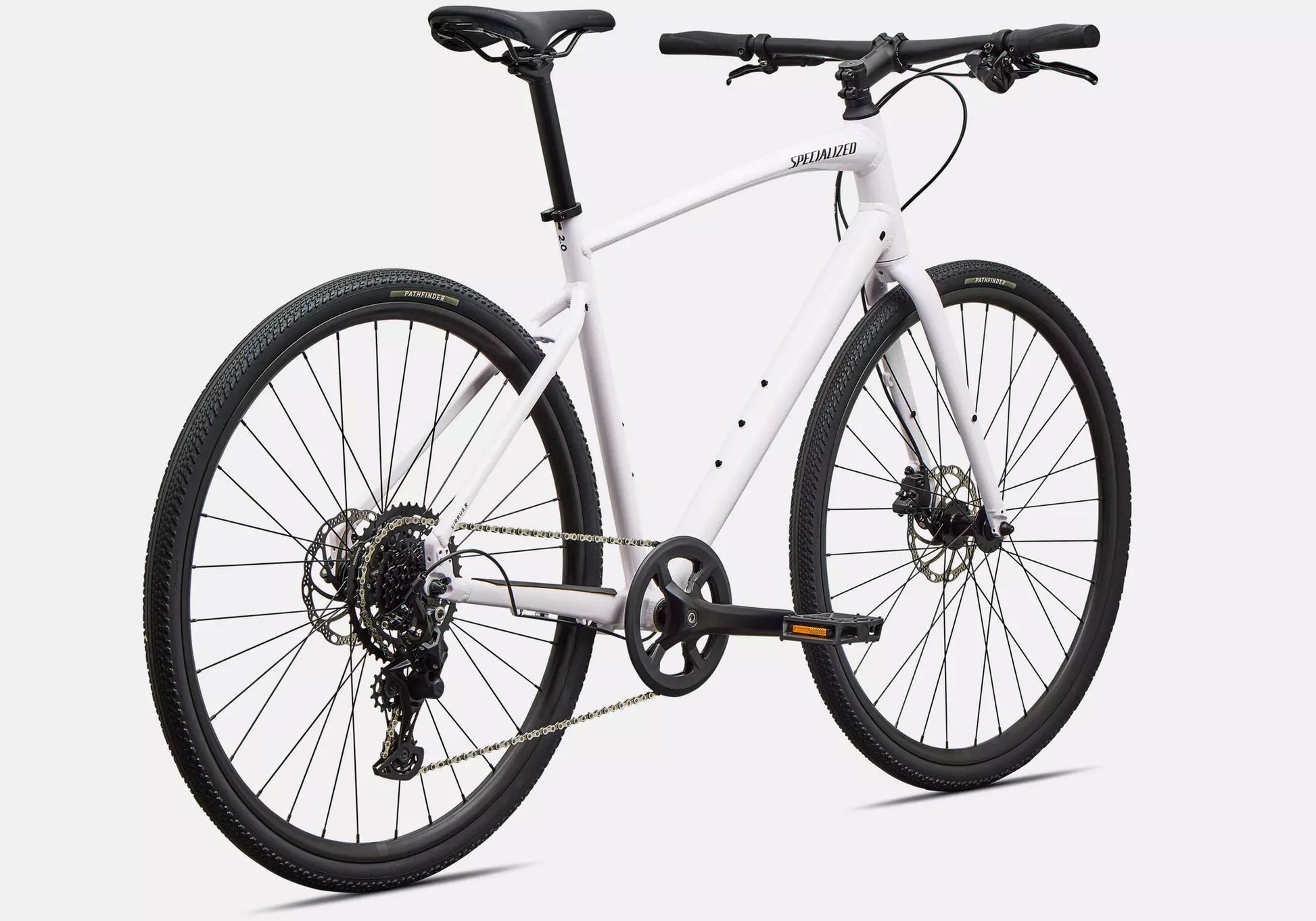 2027 Specialized Sirrus X 2.0 Unisex Urban/Fitness Bike, Gloss Rose Shimmer image 2