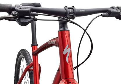 2027 Specialized Sirrus X 3.0 Unisex Urban/Fitness Bike, Gloss Cayenne Metallic image 5