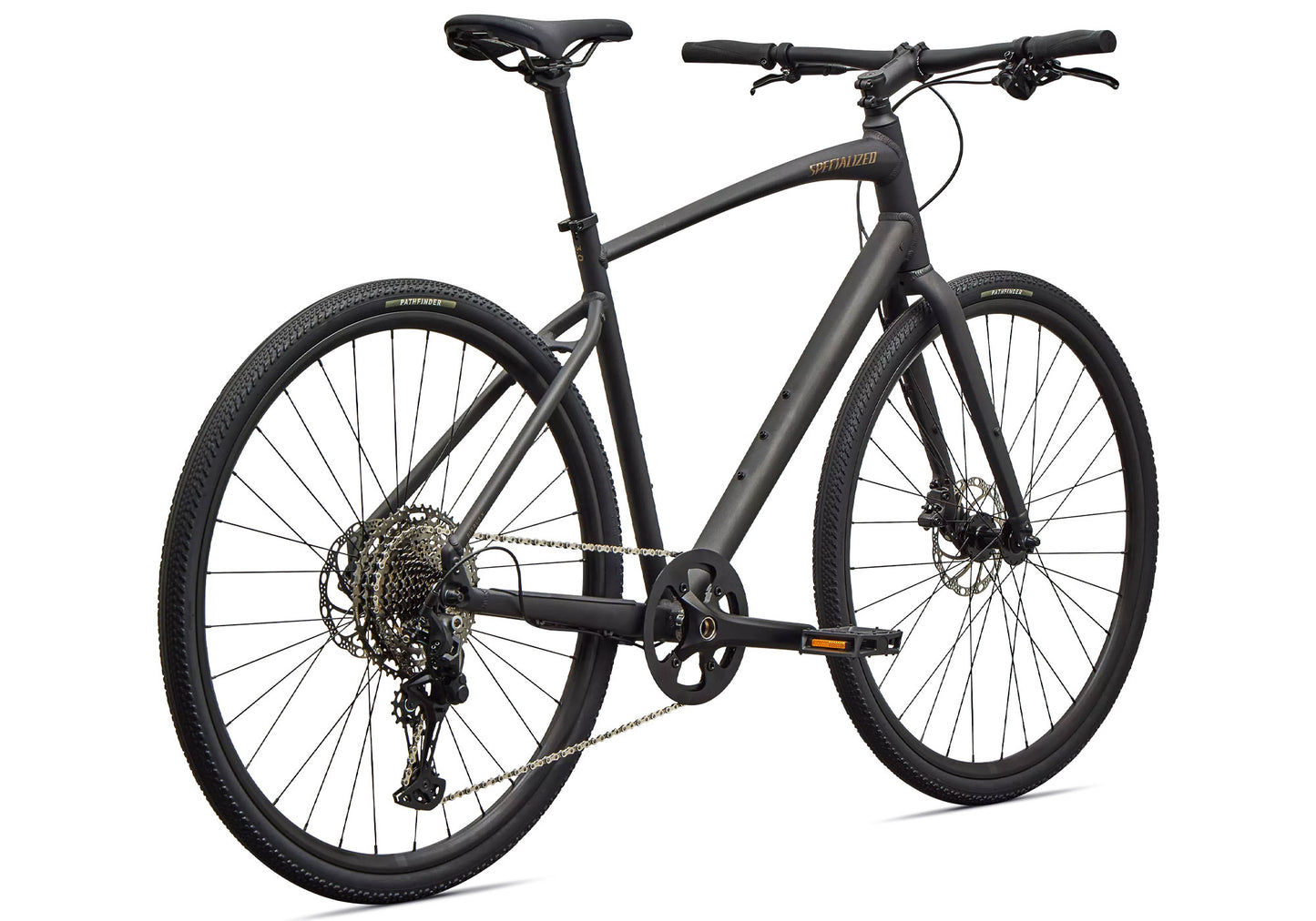 2027 Specialized Sirrus X 3.0 Unisex Urban/Fitness Bike, Satin Metallic Obsidian image 3