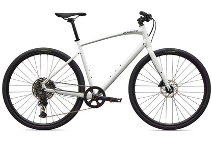 2027 Specialized Sirrus X 3.0 Unisex Urban/Fitness Bike, Gloss Metallic White Silver image 2