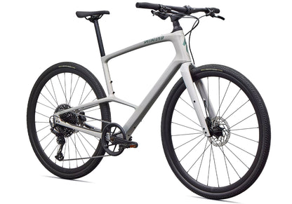 2027 Specialized Sirrus X 5.0 Unisex Urban/Fitness Bike, Gloss Dolomite Metallic image 1