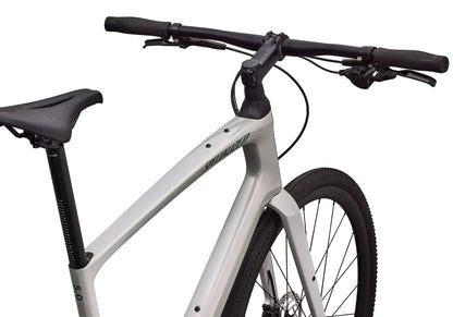 2027 Specialized Sirrus X 5.0 Unisex Urban/Fitness Bike, Gloss Dolomite Metallic image 6