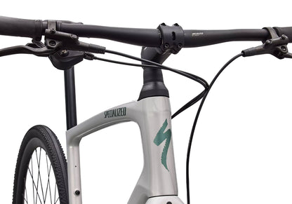 2027 Specialized Sirrus X 5.0 Unisex Urban/Fitness Bike, Gloss Dolomite Metallic image 5