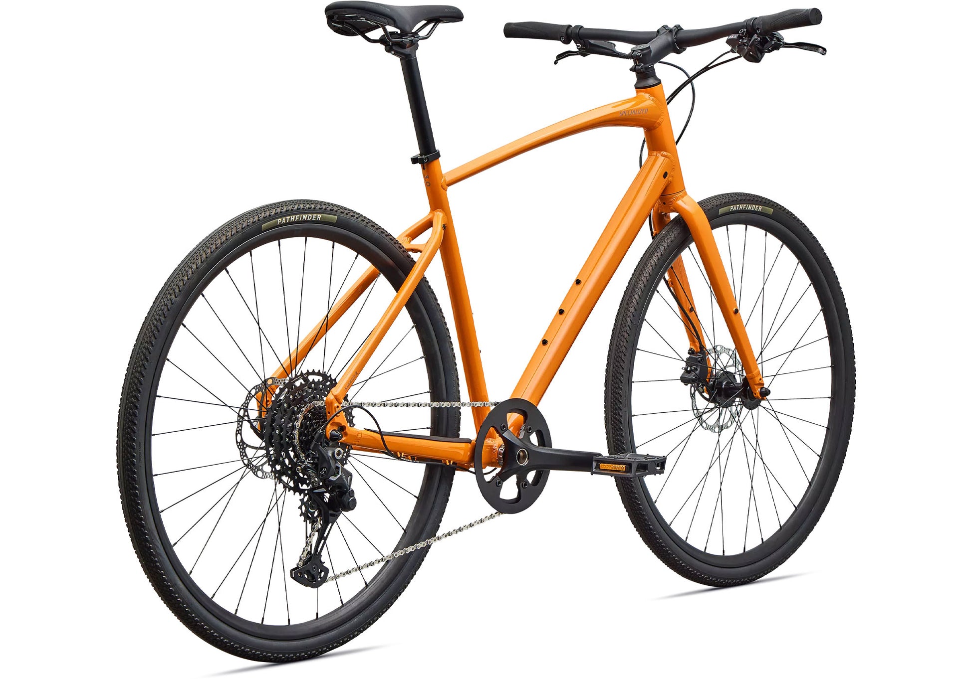 2026 Specialized Sirrux X 3.0 Unisex Uban/Fitness Bike, Orange Zest image 4