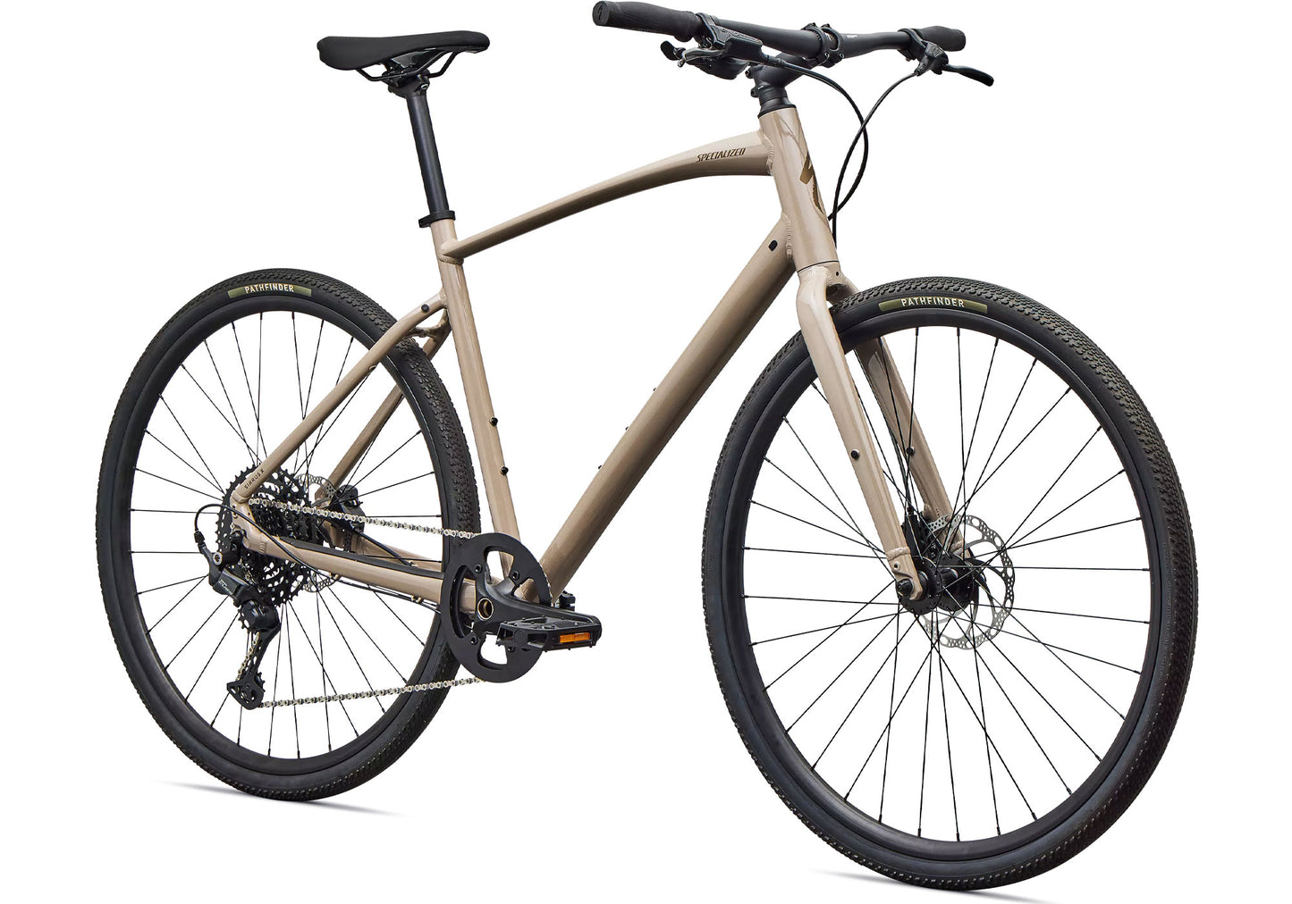 2026 Specialized Sirrux X 3.0 Unisex Urban/Fitness Bike, Gloss Sandstone image 1