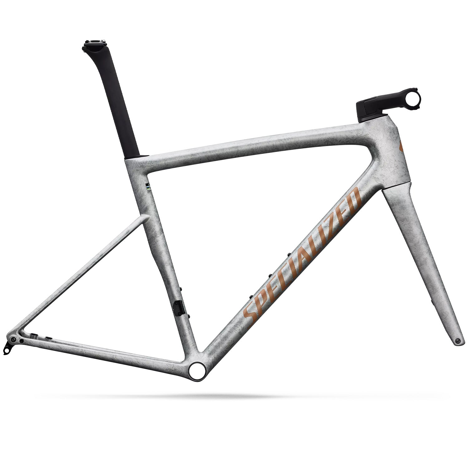2026 Specialized Tarmac SL8 Frameset - Gloss Silver Dust image 3