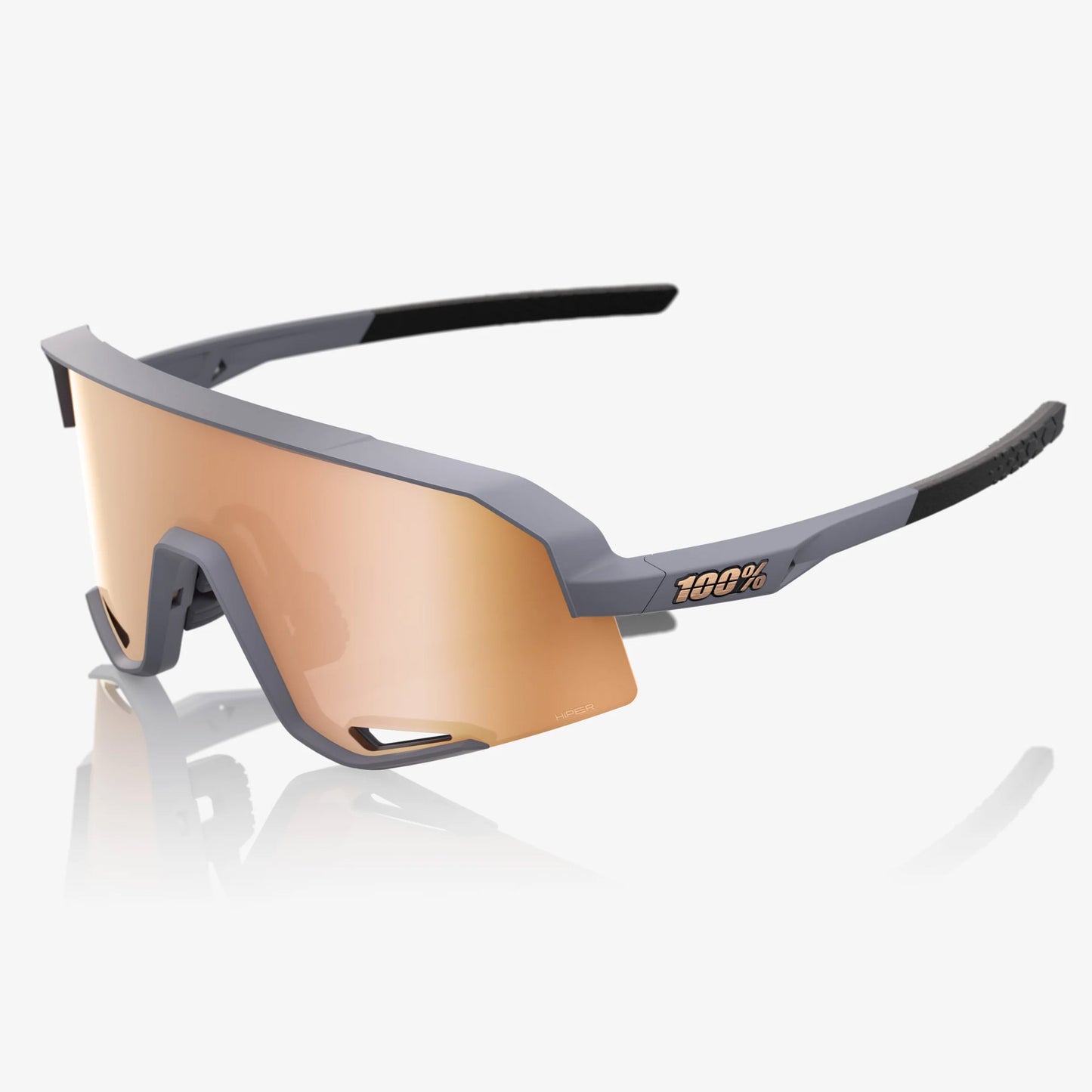 100% Slendale Soft Tact Grey - HiPER Copper Mirror Lens image 1