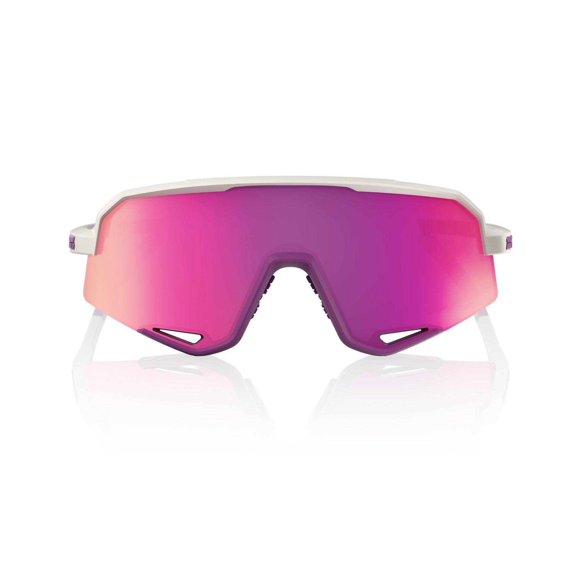 100% Slendale Matt Chalk - Purple Mirror Lens, Unisex Cycling Glasses 60057-00015 image 2