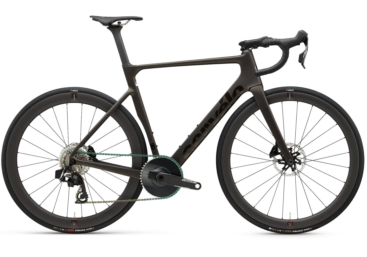 2026 Cervelo Soloist Force AXS 1 Unisex Road Bike, Dark Slate