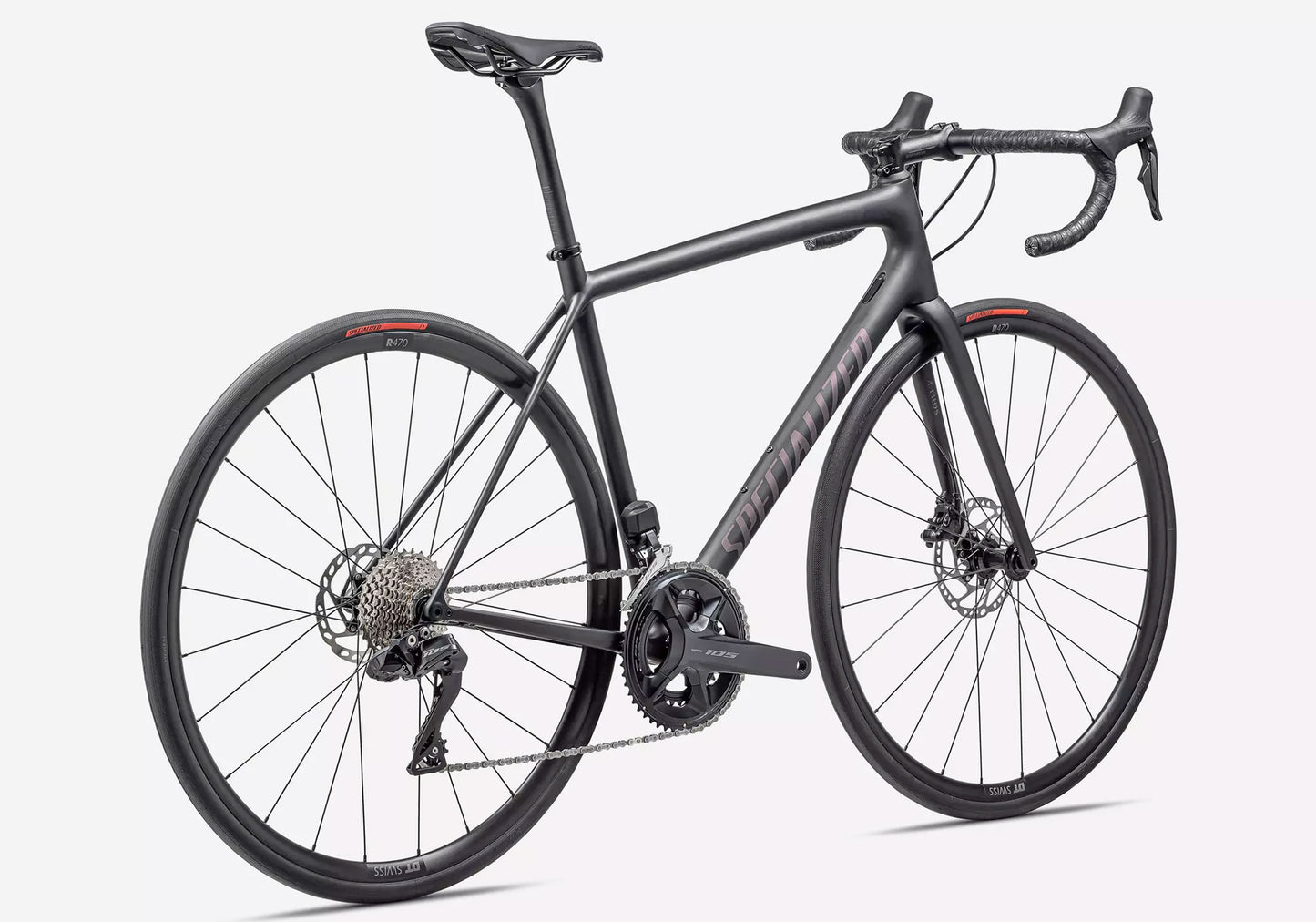2023 Specialized Aethos Comp - Shimano 105 Di2 Unisex Road Bike - Satin Carbon