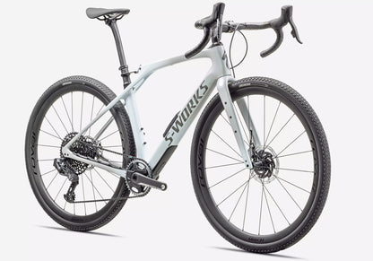 2024 Specialized S-Works Diverge STR Unisex Gravel/Adventure Bike, Dove Grey/Eyris Pearl