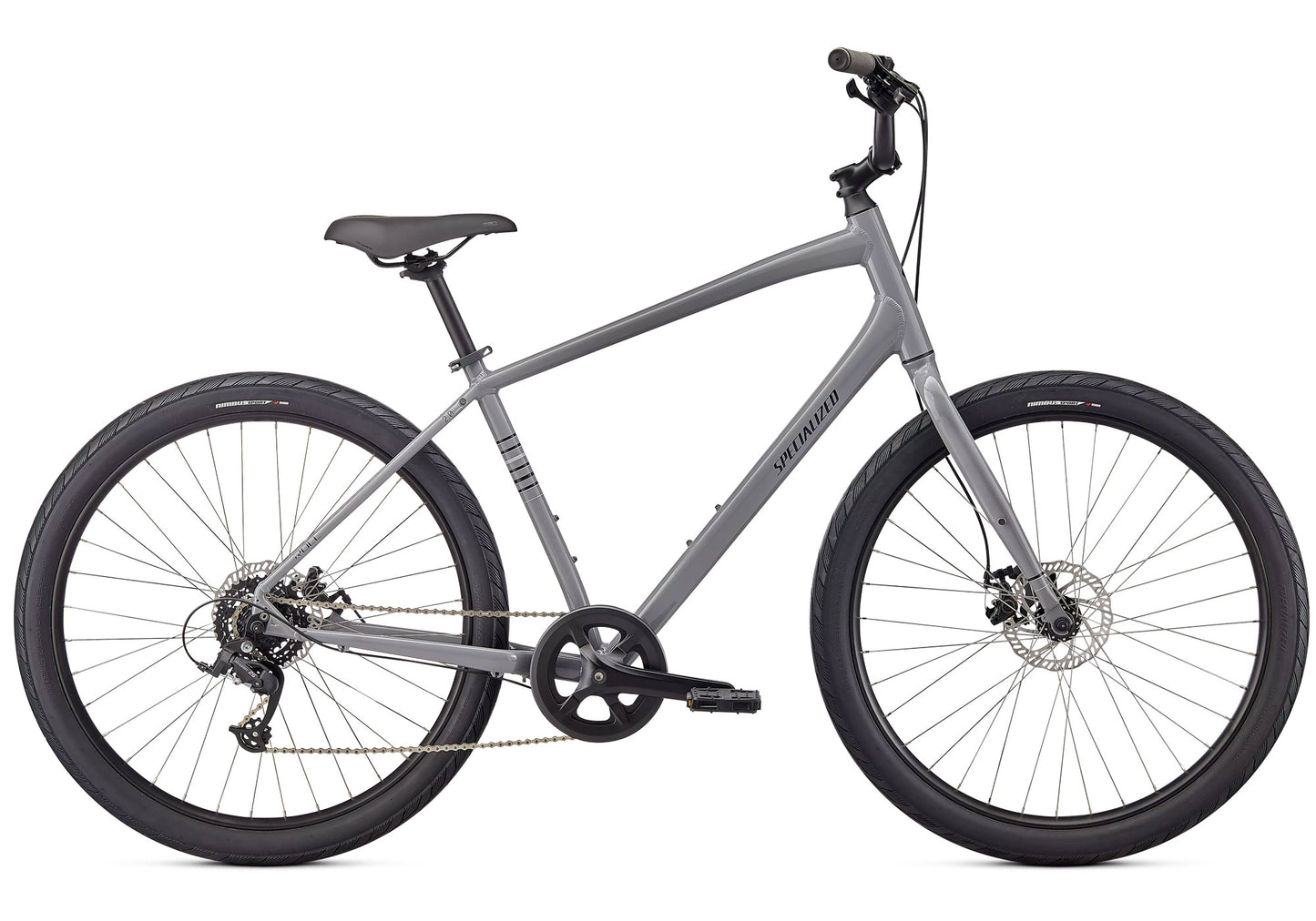 Specialized Roll 2.0 Unisex Fitness/Urban Bike, Gloss Cool Grey image 3