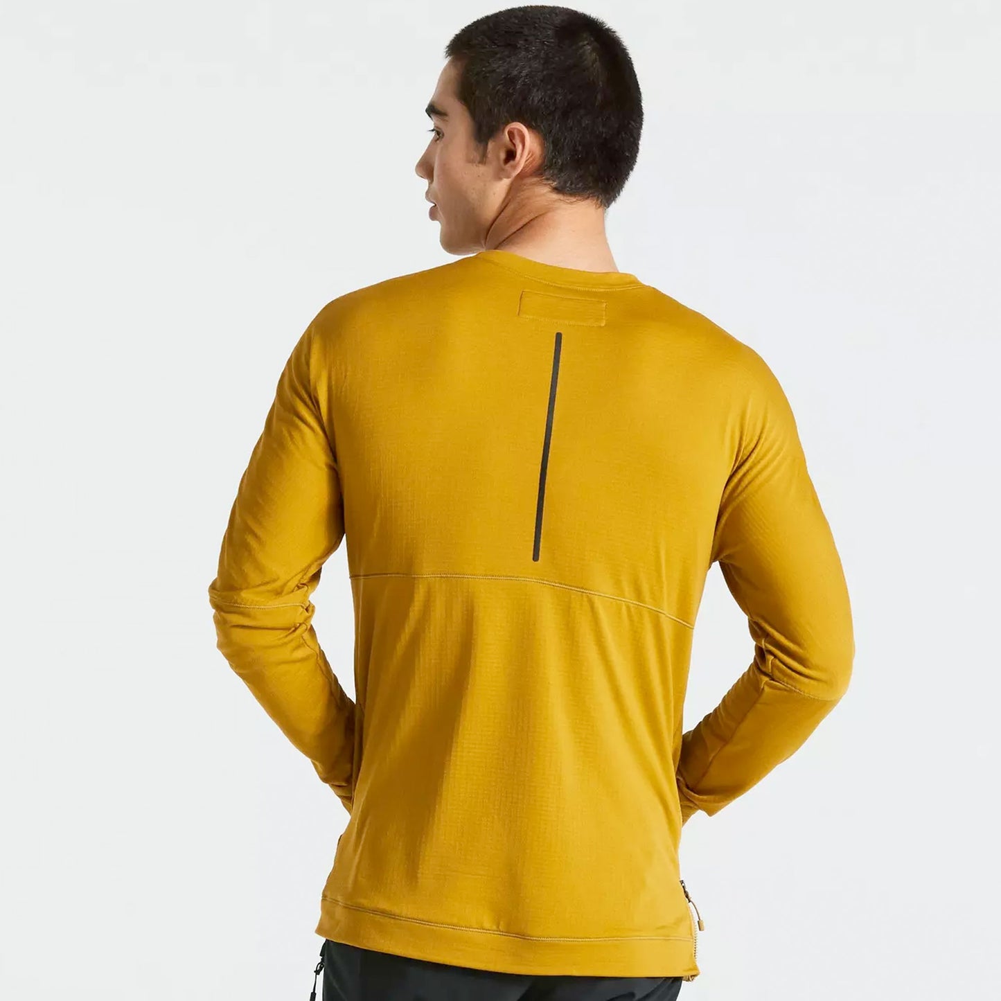 Specialized Mens Trail Thermal Long Sleeve Jersey Harvest Gold
