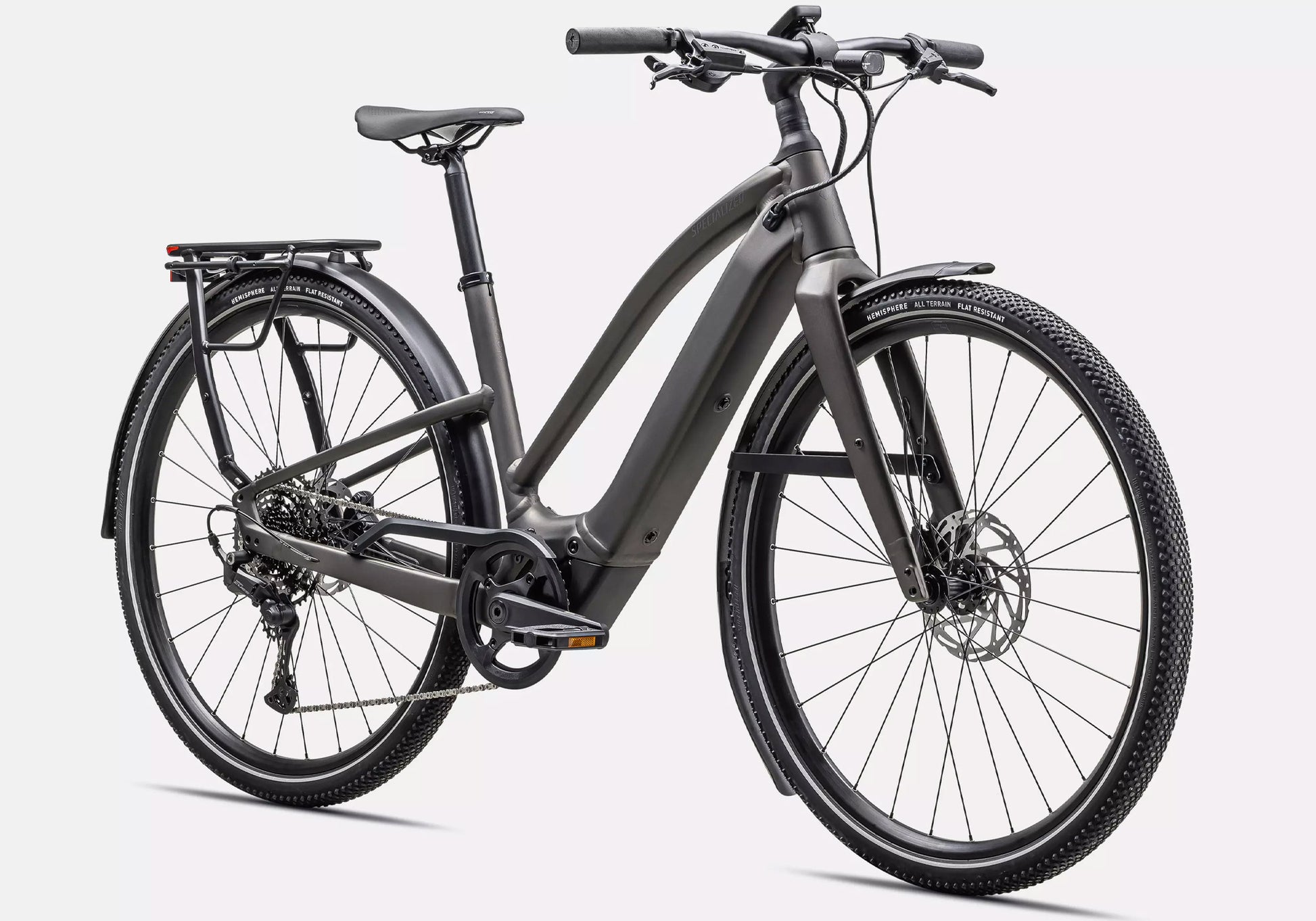 2026 Specialized Turbo Vado SL 2 4.0 Step-Through, Satin Gunmetal image 1