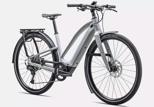 2026 Specialized Turbo Vado SL 2 5.0 Step-Through, Gloss Dove Grey image 1