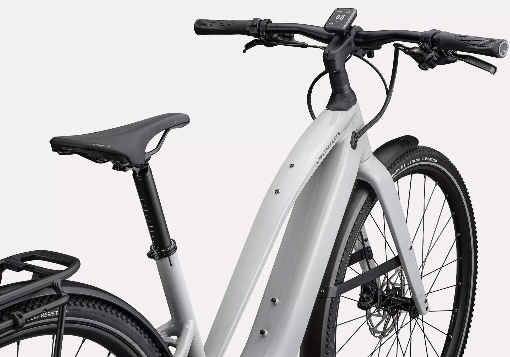 2026 Specialized Turbo Vado SL 2 5.0 Step-Through, Gloss Dove Grey image 6