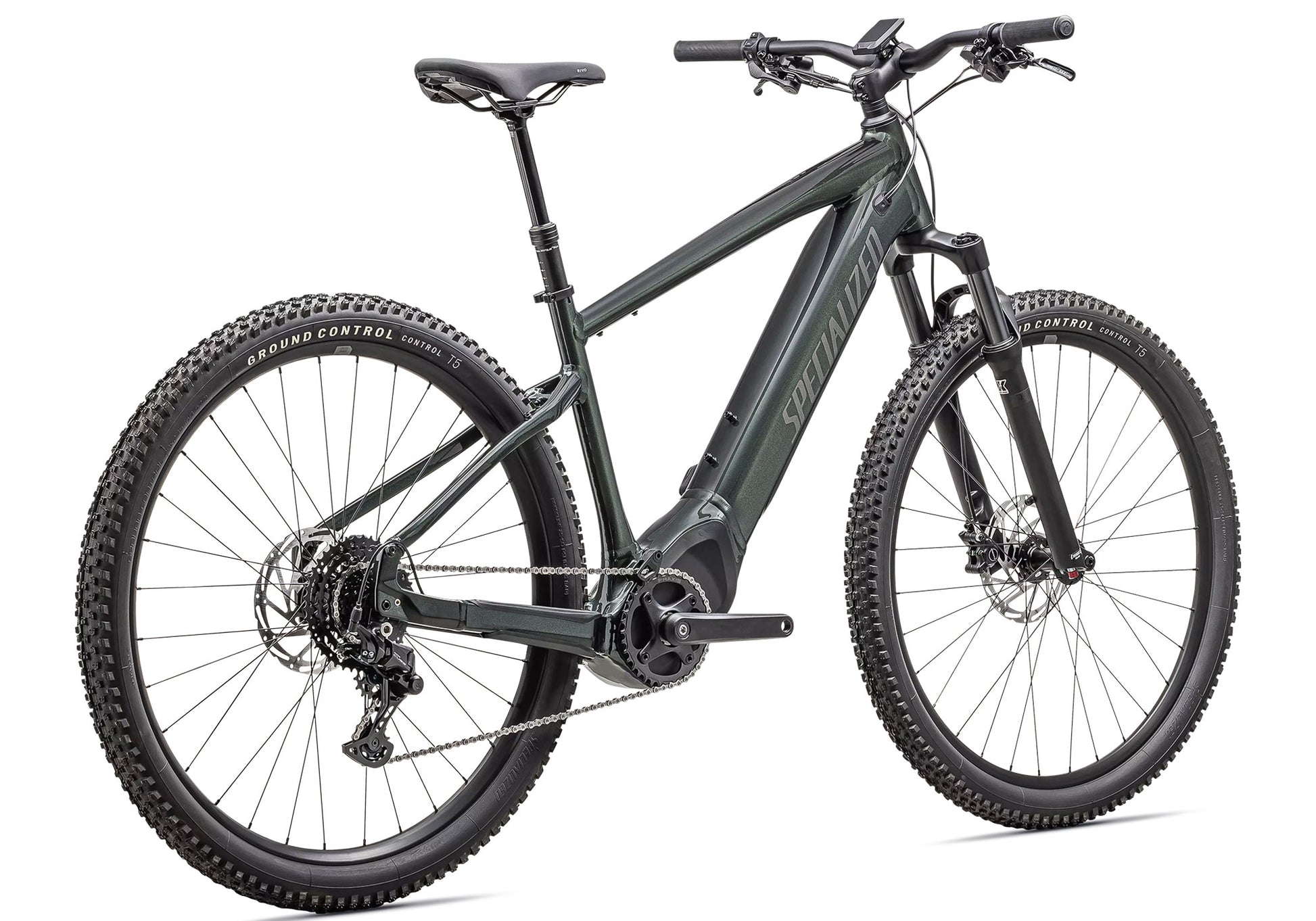 Specialized Turbo Tero 4.0 Unisex Electric Urban Bike, Oak Green Metallic rear