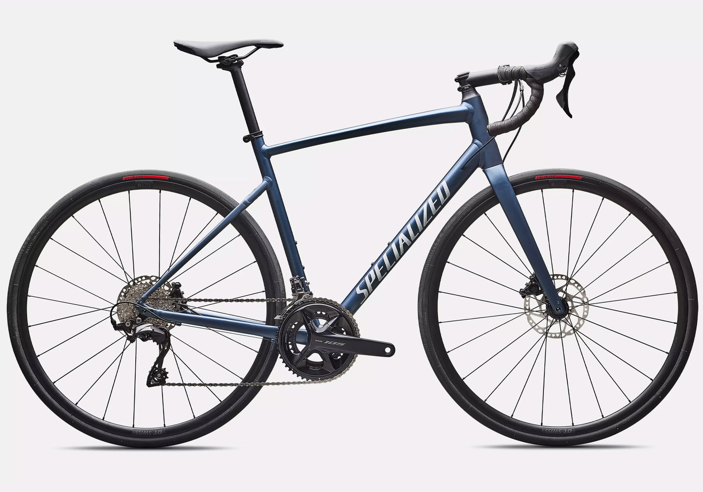 2026 Specialized Allez Comp, Cast Blue Metallic/Dune White image 2