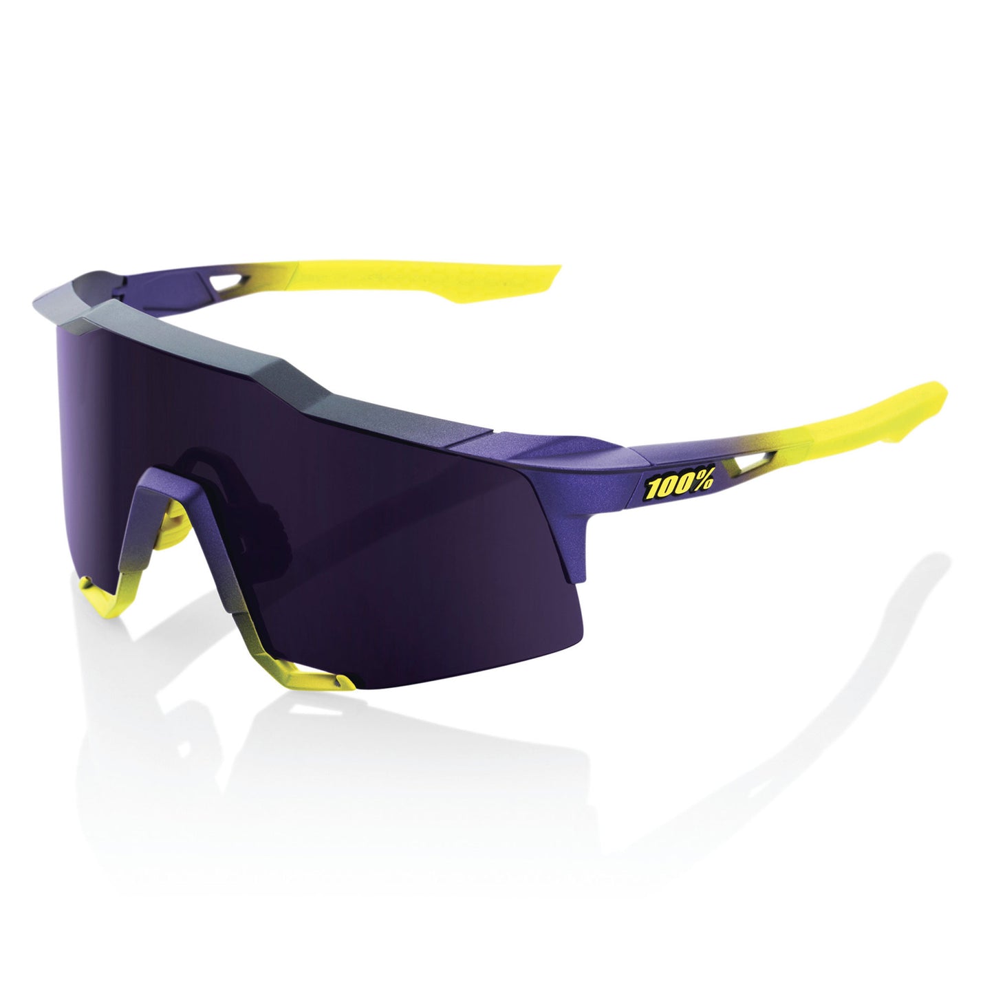 100% SPEEDCRAFT - Matte Metallic Digital Brights - Dark Purple Lens + Clear Lens 60007-00003 image 1