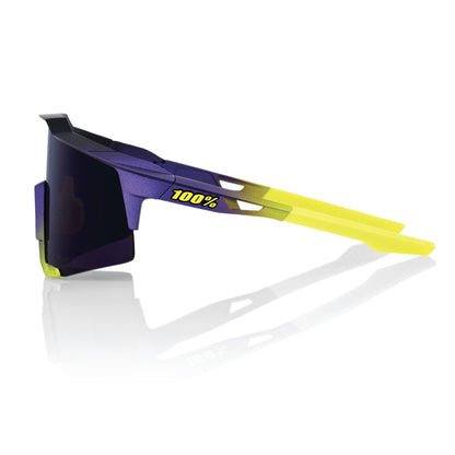 100% SPEEDCRAFT - Matte Metallic Digital Brights - Dark Purple Lens + Clear Lens 60007-00003 image 3