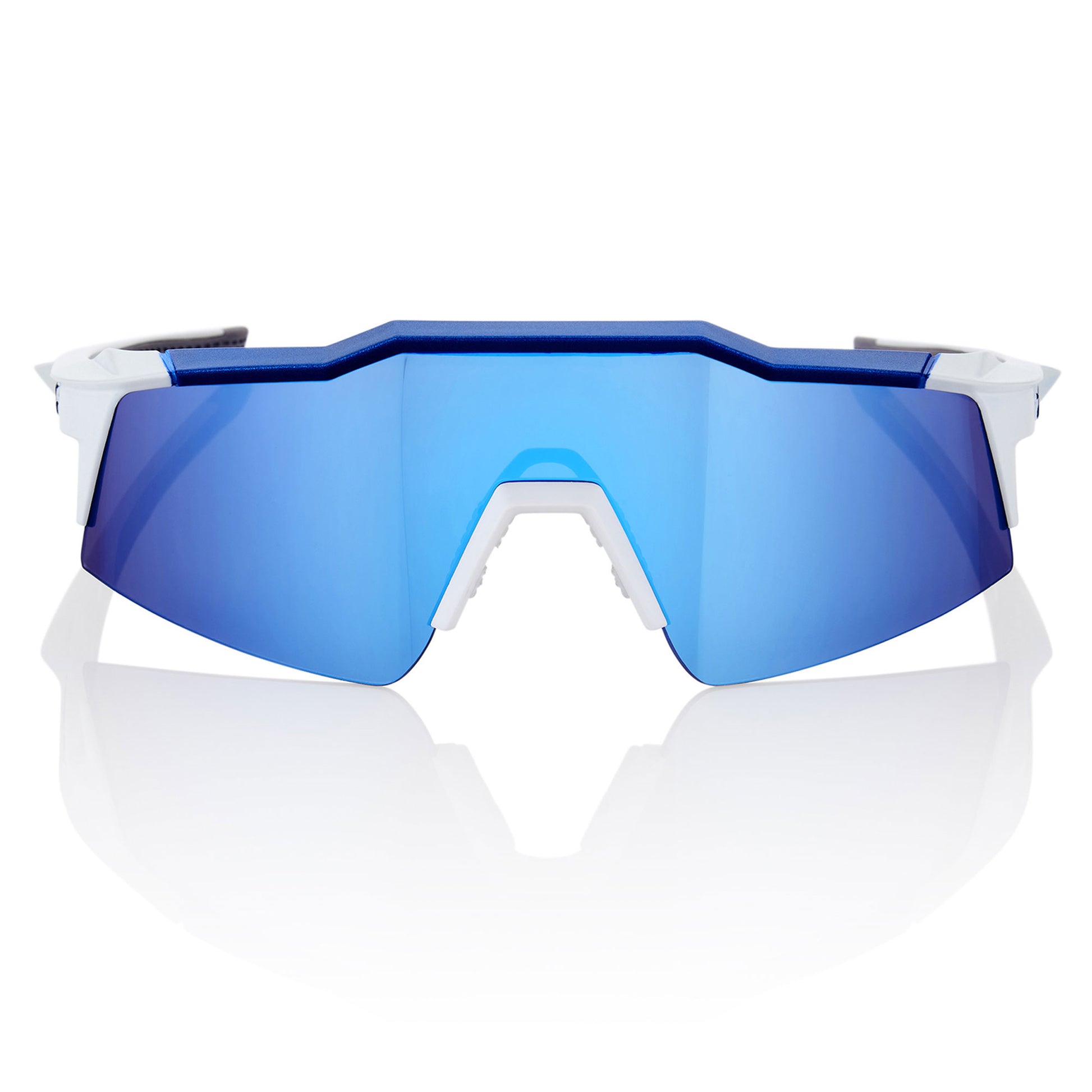 100% SPEEDCRAFT SL - Matte White - HiPER Blue Lens + Clear Lens 61002-407-01-02 image 2