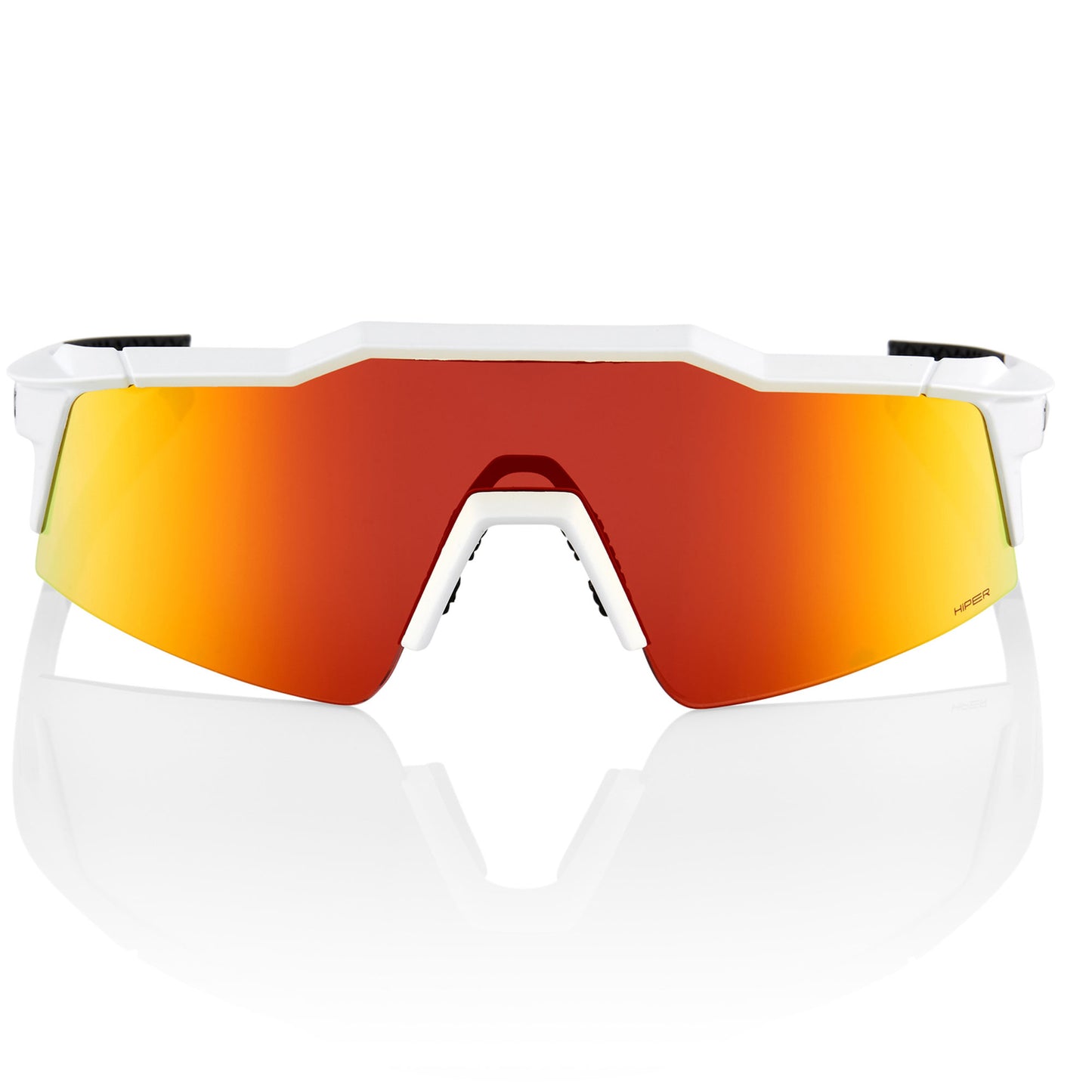 100% SPEEDCRAFT SL - Soft Tact Off White - HiPER Red Lens + Clear Lens 61002-412-01-02 image 2