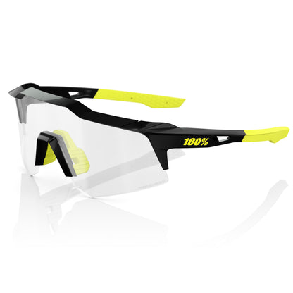 100% SPEEDCRAFT XS - Gloss Black - Photochromic lens 60009-00013 image 1
