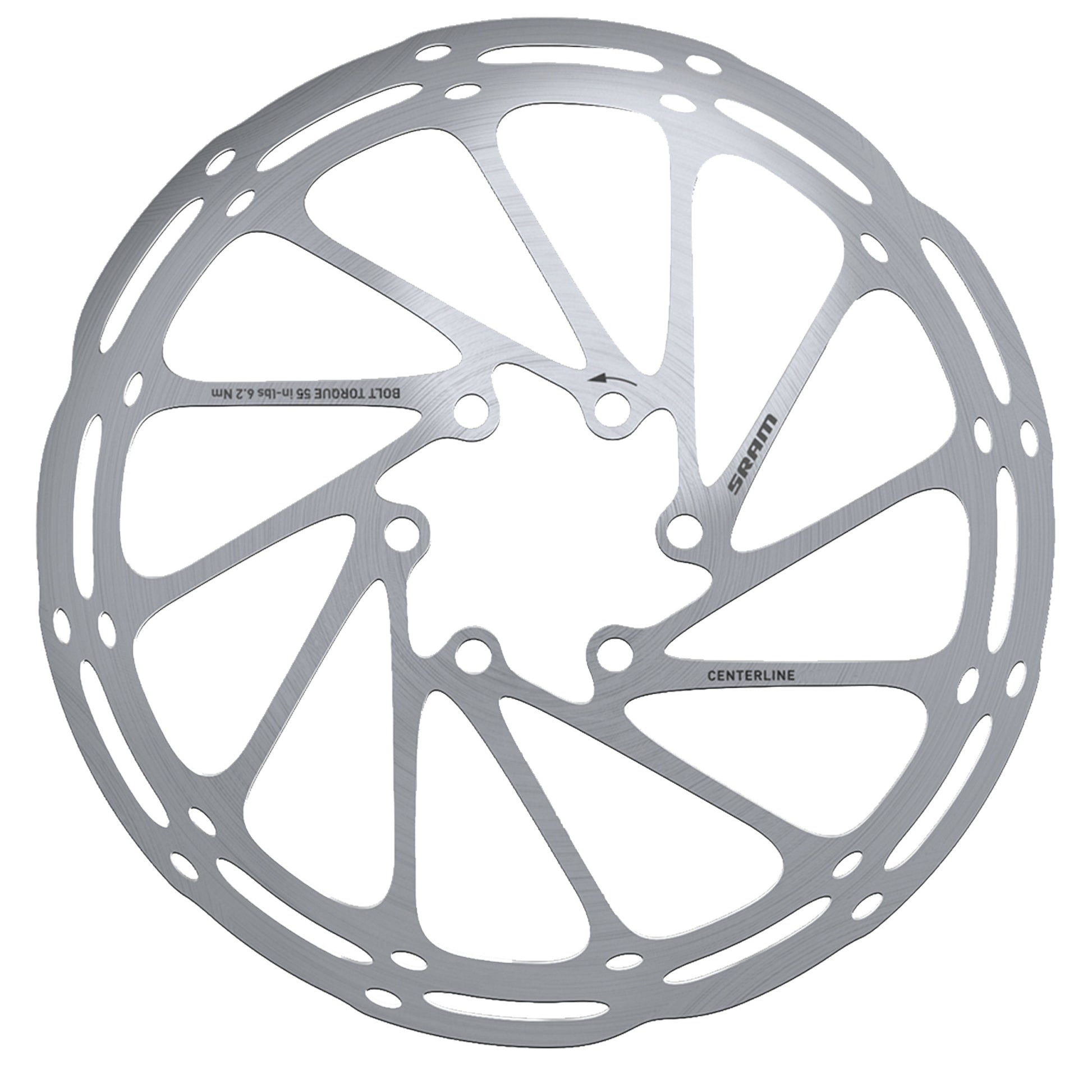 SRAM Centreline Disc Brake Rotor Rounded 200mm 6 Bolt