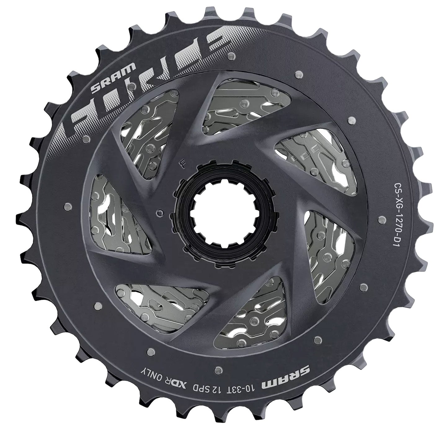 SRAM Force AXS XG-1270 12 Speed Cassette 10-33T