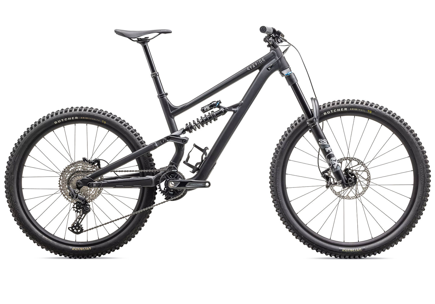 Specialized Status 2 170, Unisex Mountain Bike, Satin Obsidian/Dune White image 3