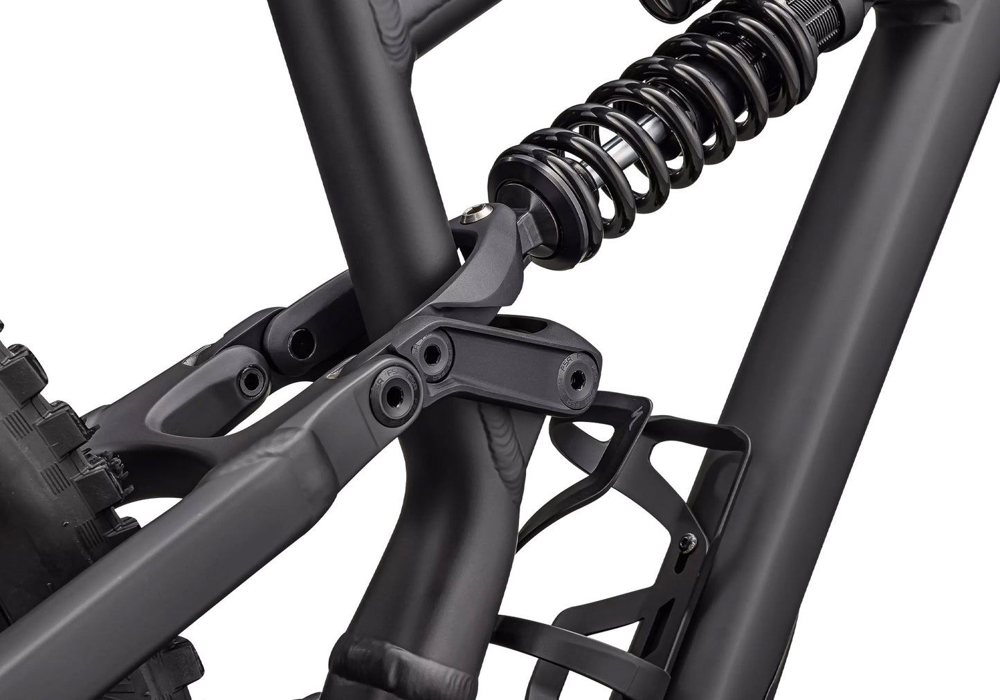 Specialized Status 2 170, Unisex Mountain Bike, Satin Obsidian/Dune White image 4