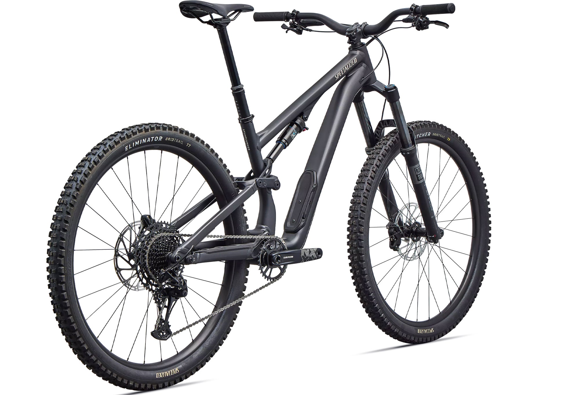 2026 Specialized Stumpjumper 15 EVO Alloy Unisex Mountain Bike, Satin Metallic Obsidian imge 2