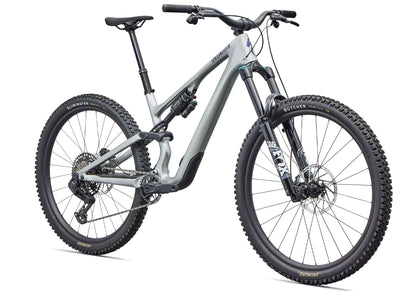 2026 Specialized Stumpjumper 15 EVO Comp Unisex Mountain Bike, Gloss Shadow Silver image 1