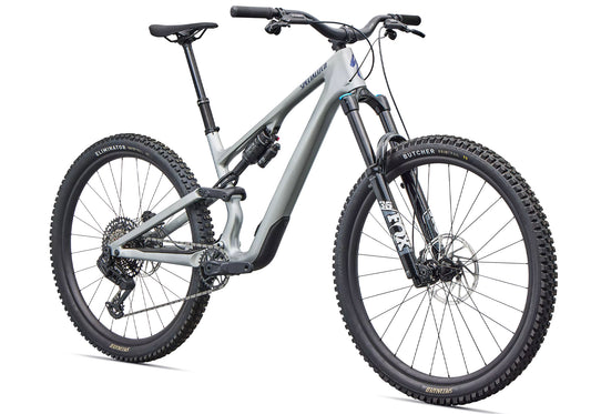 2026 Specialized Stumpjumper 15 EVO Comp Unisex Mountain Bike, Gloss Shadow Silver image 1