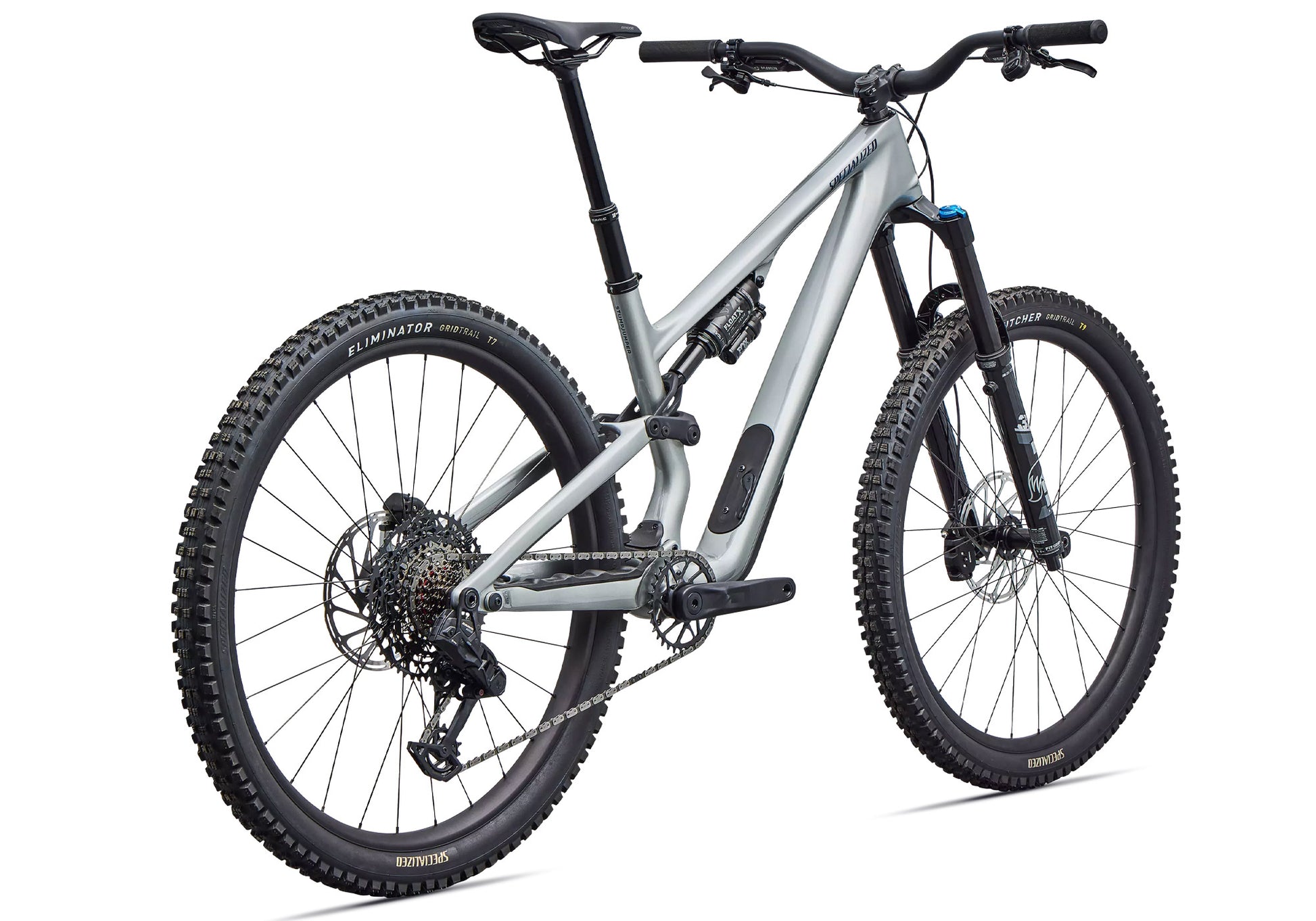 2026 Specialized Stumpjumper 15 EVO Comp Unisex Mountain Bike, Gloss Shadow Silver image 2
