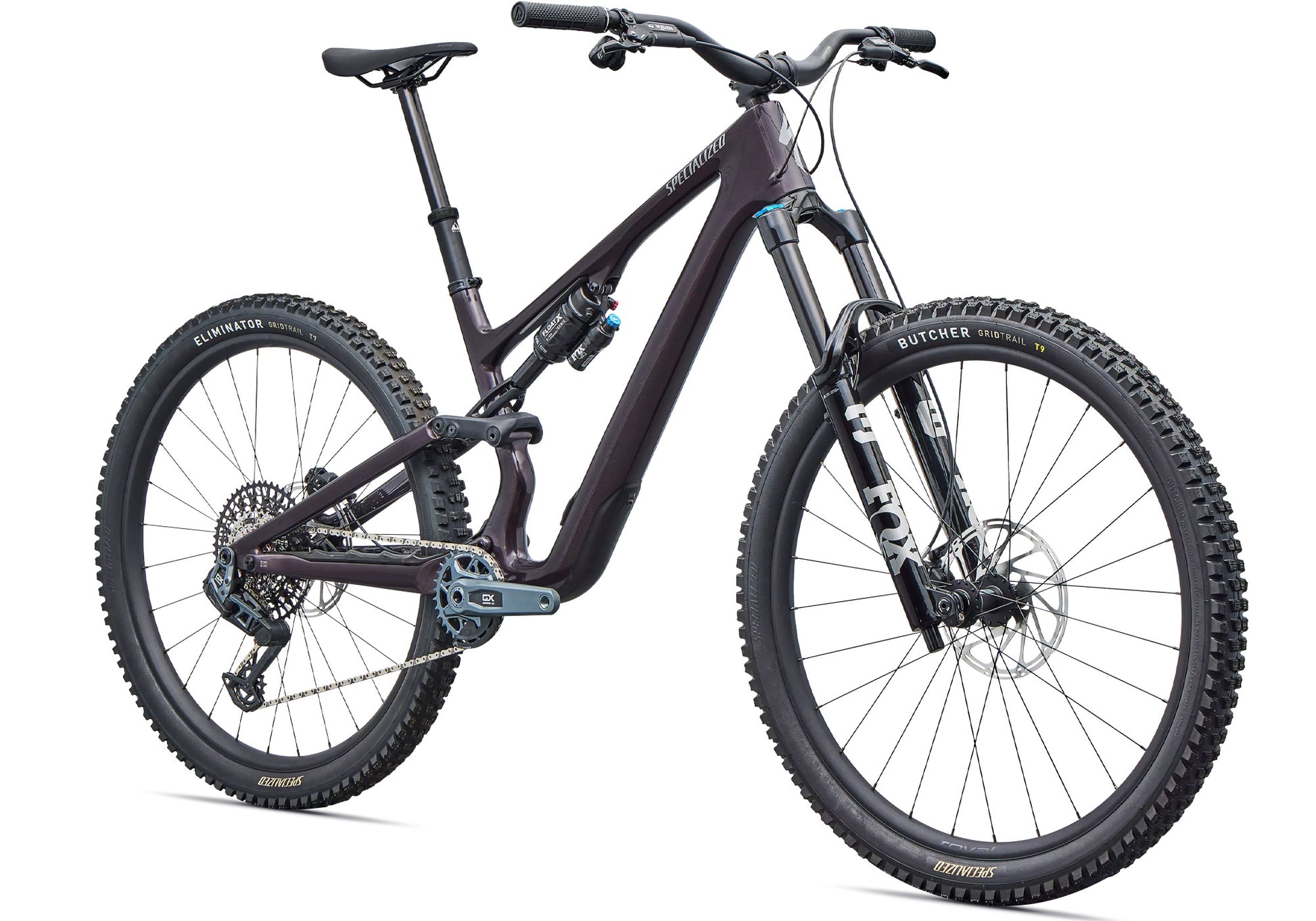 2026 Specialized Stumpjumper 15 EVO Expert AXS Unisex Mountain Bike, Gloss Nebula Metallic image 1