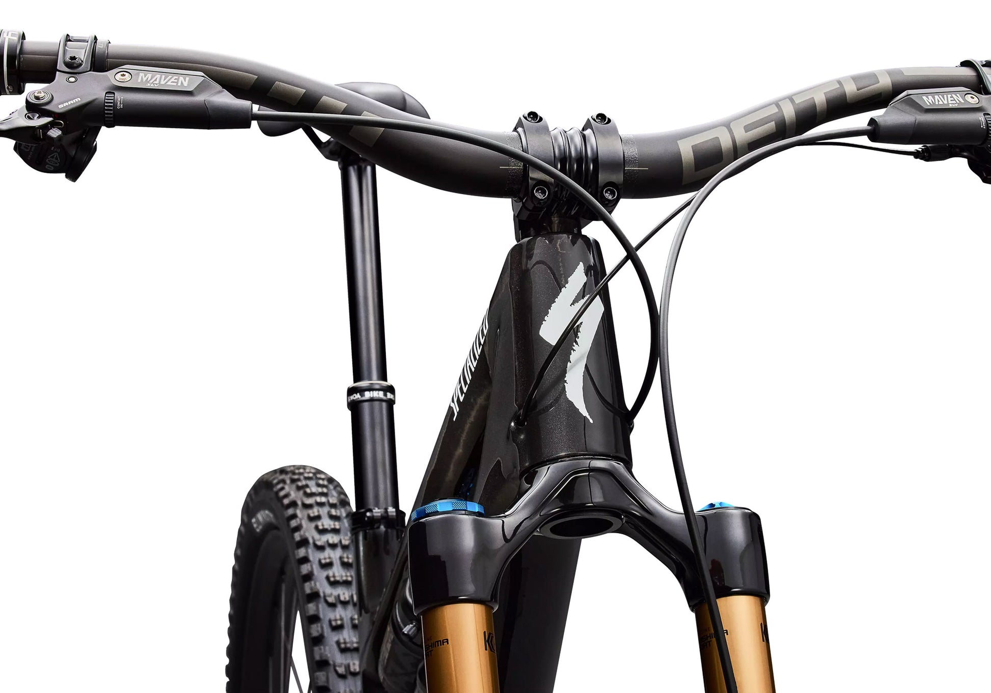 2026 Specialized Stumpjumper 15 EVO Pro Unisex Mountain Bike, Gloss Carbon/White image 5