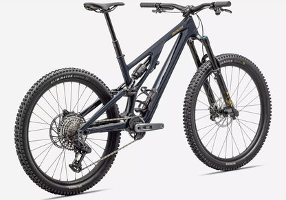 2024 Specialized Stumpjumper EVO Expert T-Type, Gloss Dark Navy/Harvest Gold