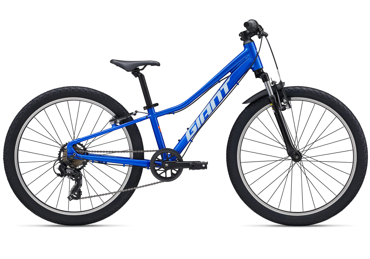2027 Giant Talon 24 Boy's Mountain Bike, Cobalt - Rider height 130 - 150cm